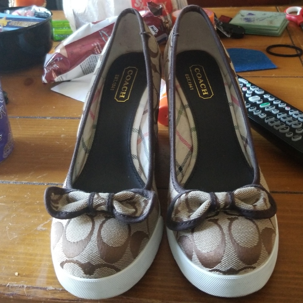 Coach Wedge Heels
